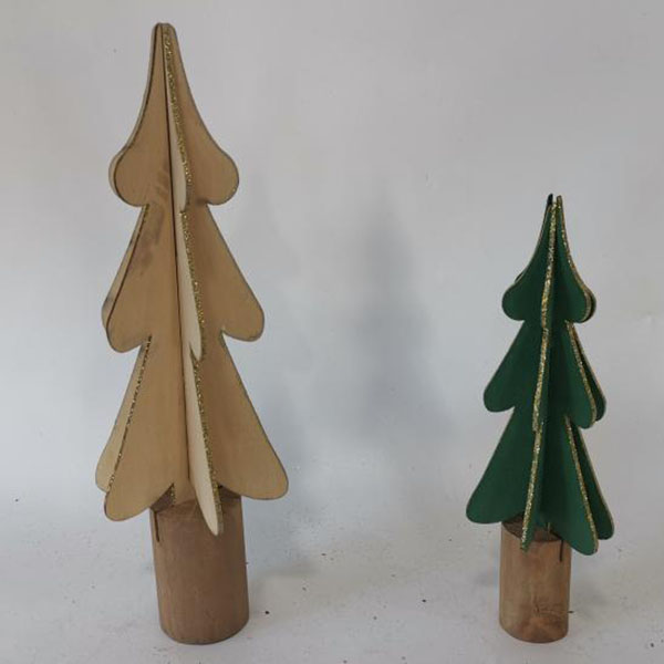 Wood Tree Decor 