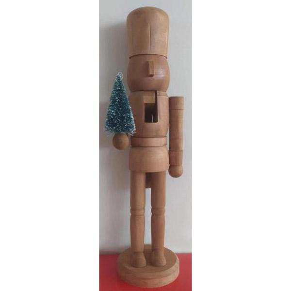 15IN Wood  Nutcracker