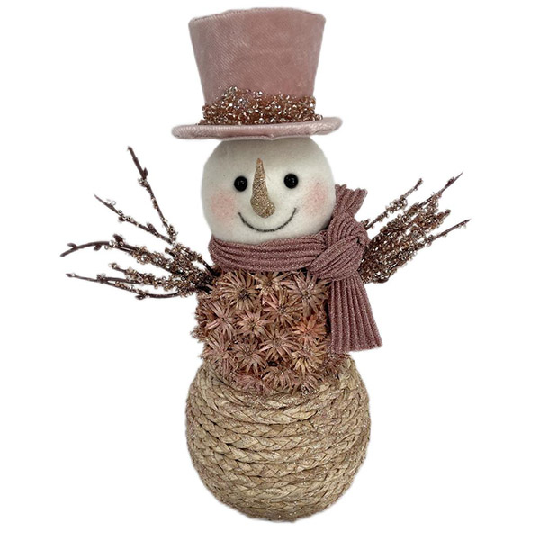 Corn Husk  Snowman