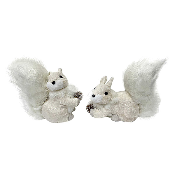 Furry Squirrel Decor 