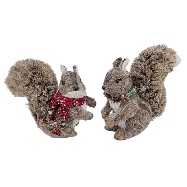 Xmas Squirrel Decor