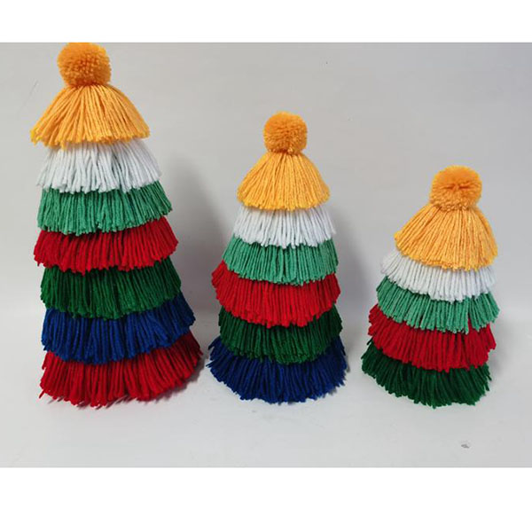 Ombre Tassel  Tree Deco