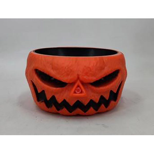 Hand Reaching Ghost Bowl - Pumpkin Face