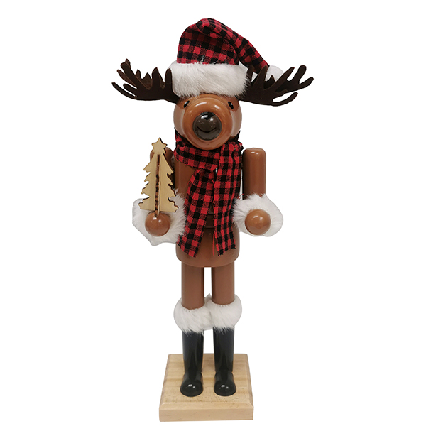 15IN Reindeer Nutcracker 