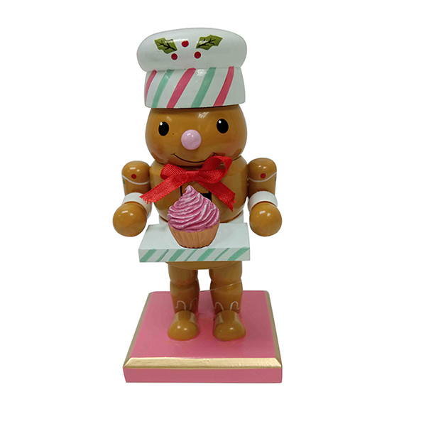 6IN Gingerbread Nutcracker