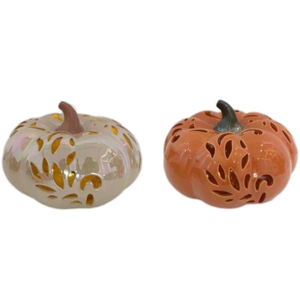  HARVEST CERAMIC PUMPKIN DÉCOR