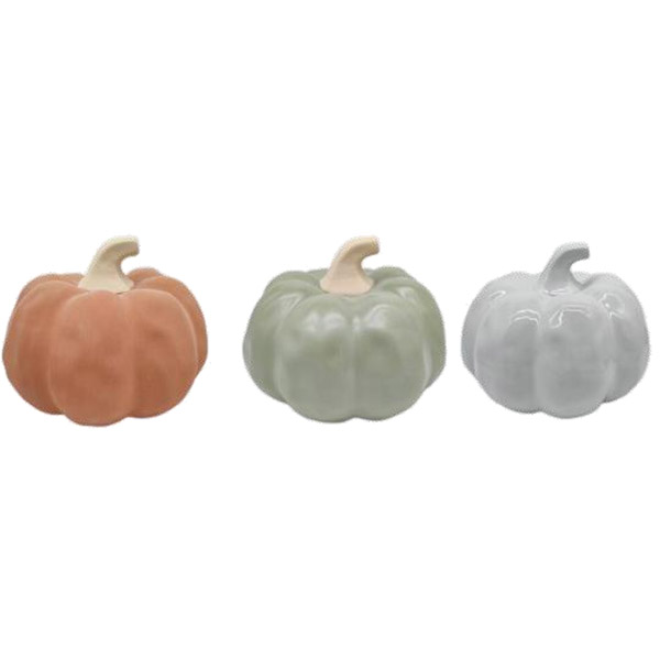 HARVEST CERAMIC PUMPKIN DÉCOR