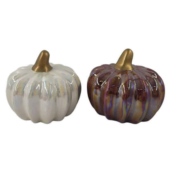 HARVEST CERAMIC PUMPKIN DÉCOR