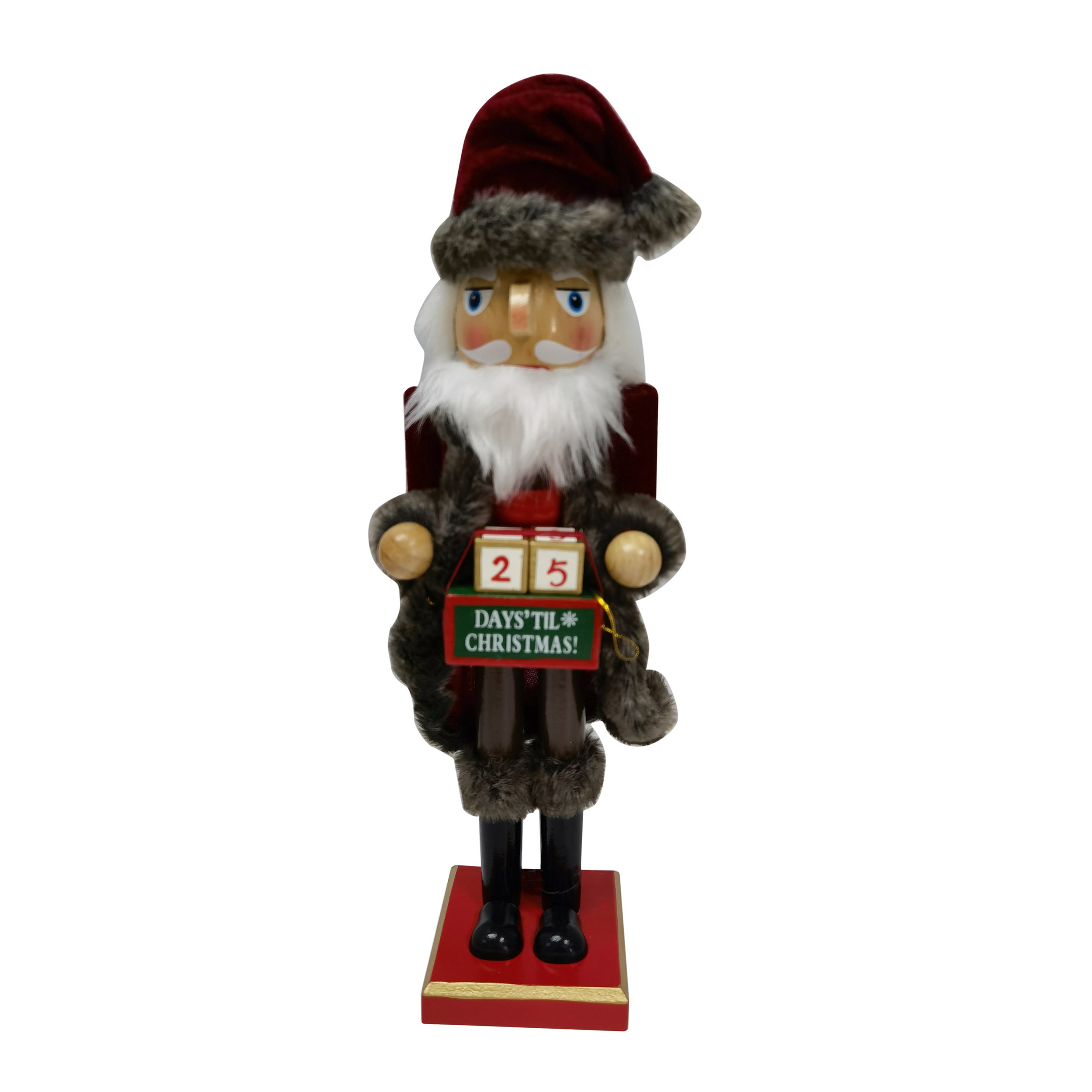 15IN Calendar Nutcracker 