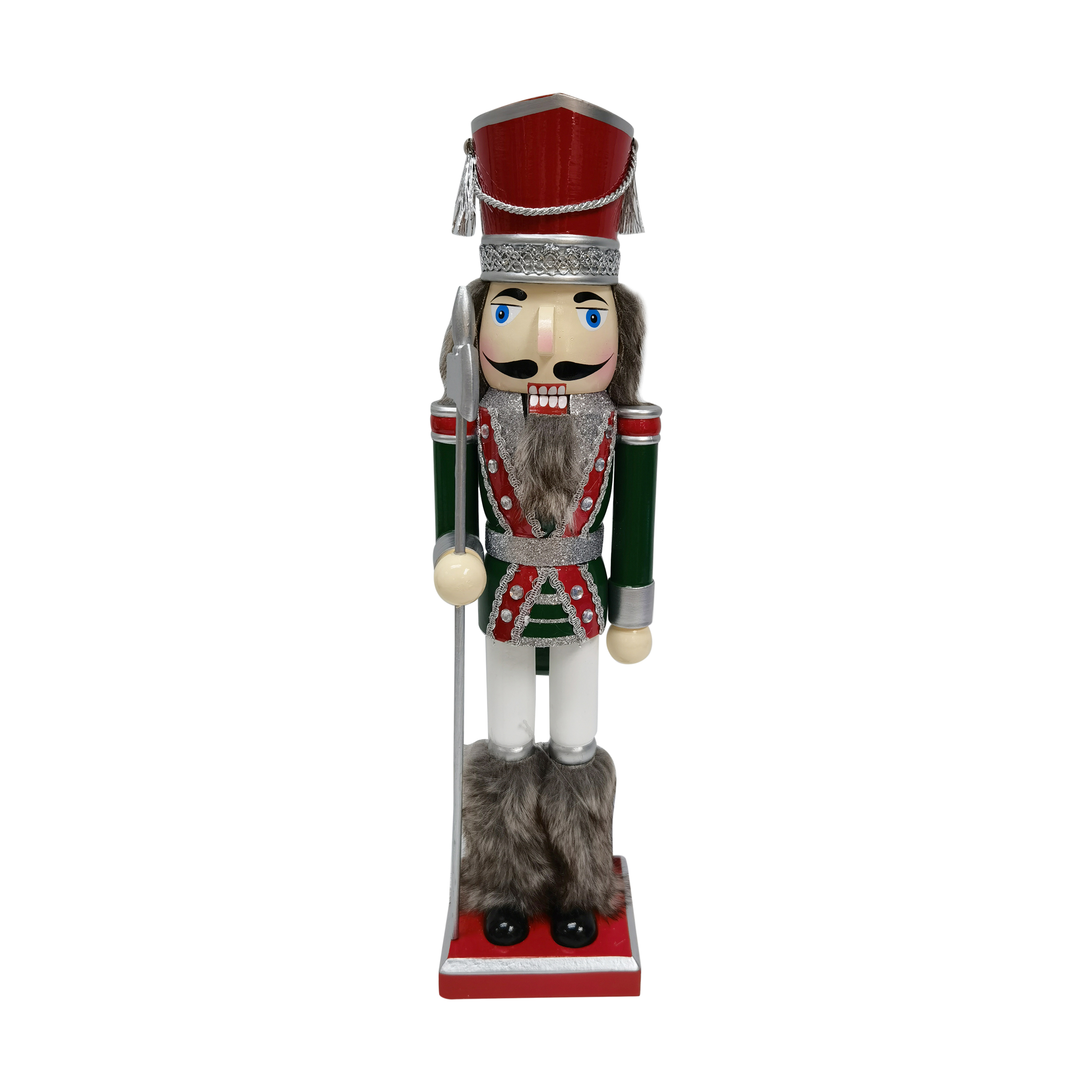15IN Green Nutcracker 