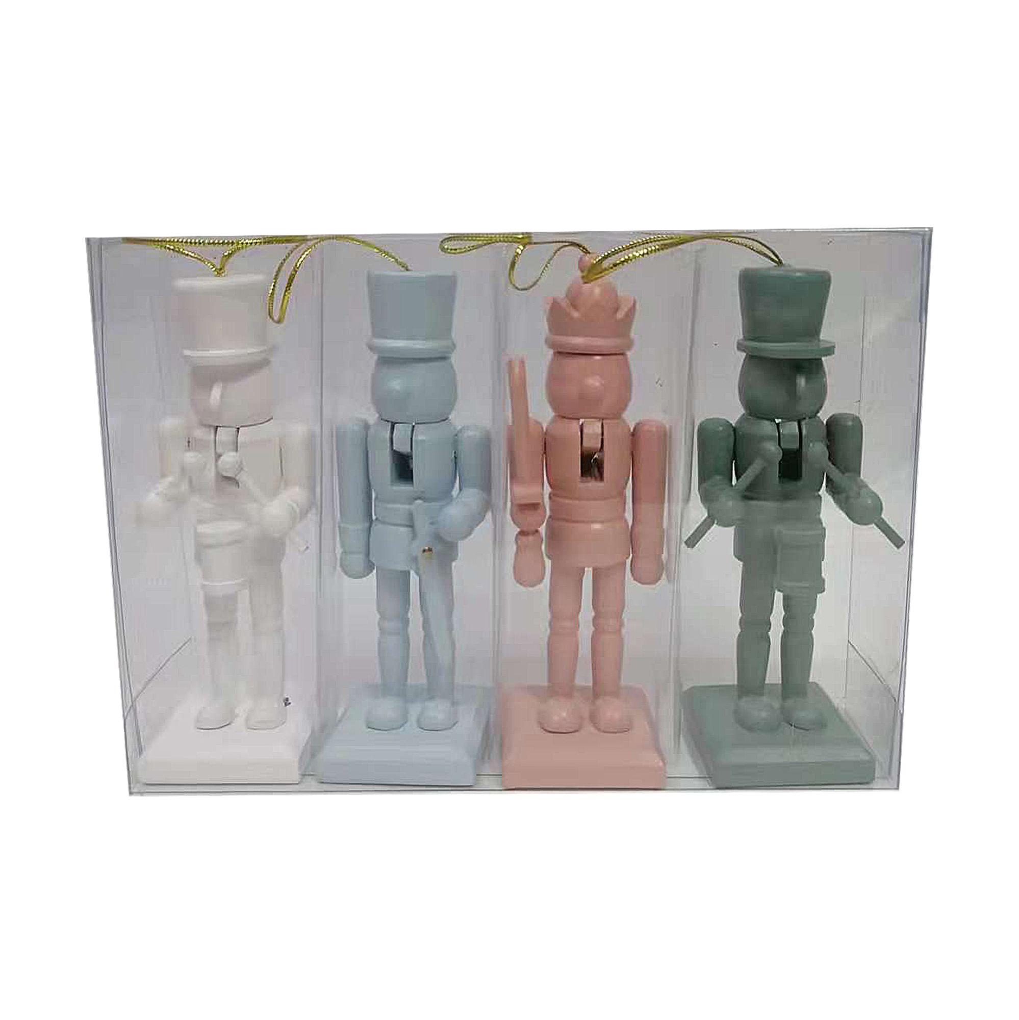 5IN Set of 4 Nutcracker Ornaments