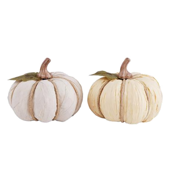 HARVEST FABRIC PUMPKIN DÉCOR