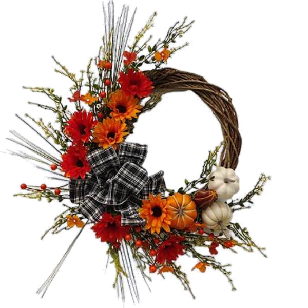 HARVEST WREATH DÉCOR