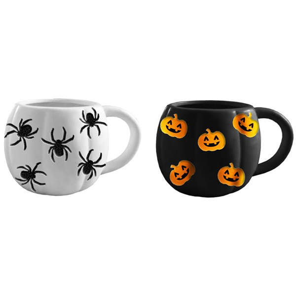  HALLOWEEN CERAMIC MUGS AST