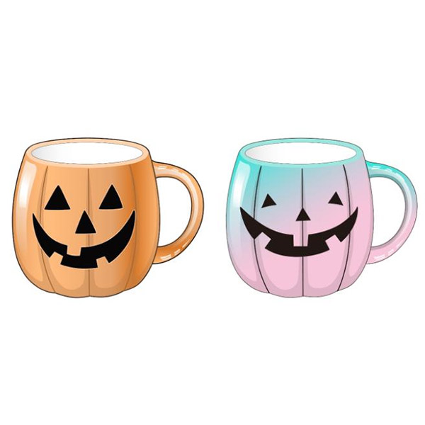  HALLOWEEN CERAMIC MUGS AST 