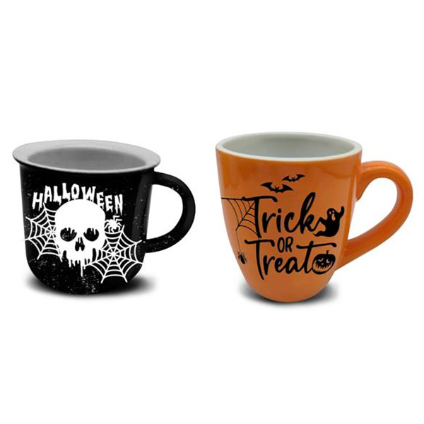  HALLOWEEN CERAMIC MUGS AST