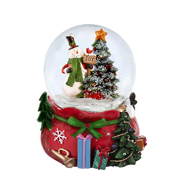 100mm  Snowman Water Globe