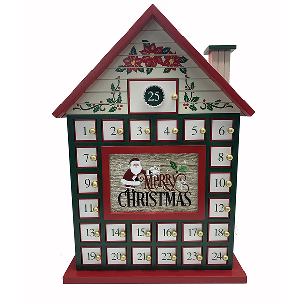 16IN Wood Advent Calendar 