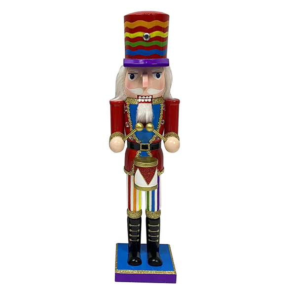 15IN Drummer Nutcracker