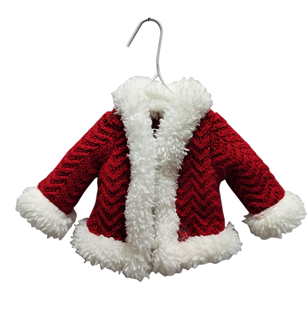 Red sweater ornament  