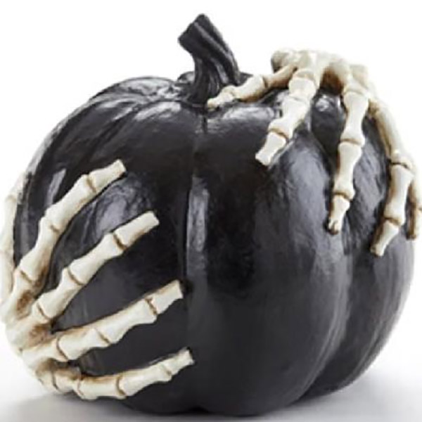 Ceramic Skeleton Hand Pumpkin