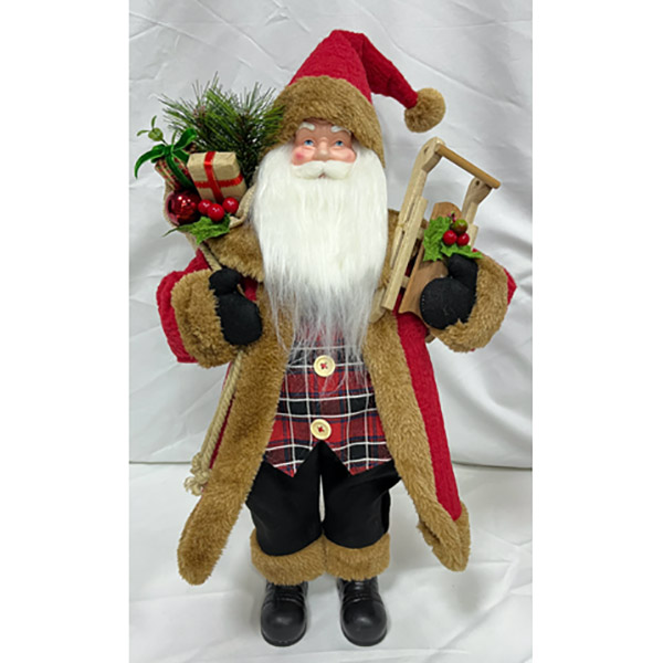 18IN Santa Figurine