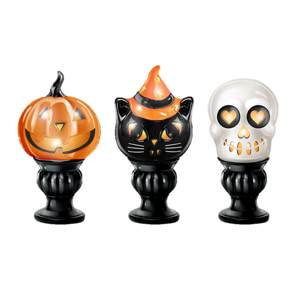 Pumpkin And Ghost And Cat Special features – LED