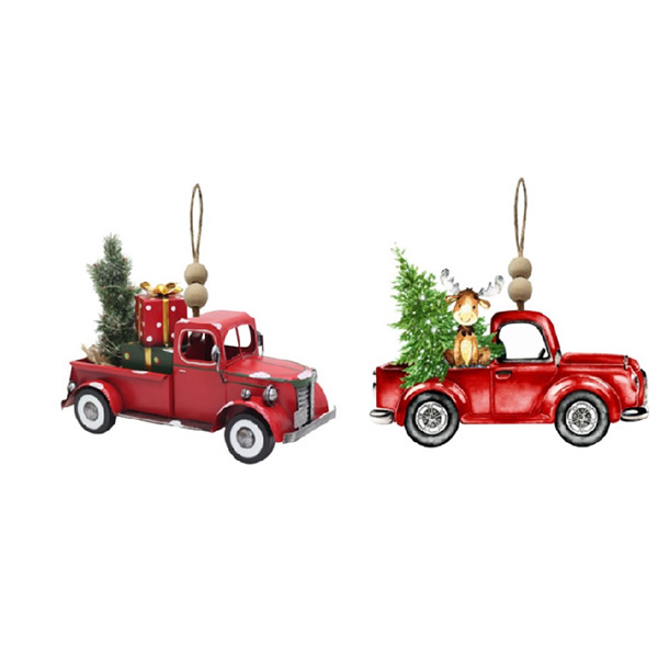 Metal Truck Ornament