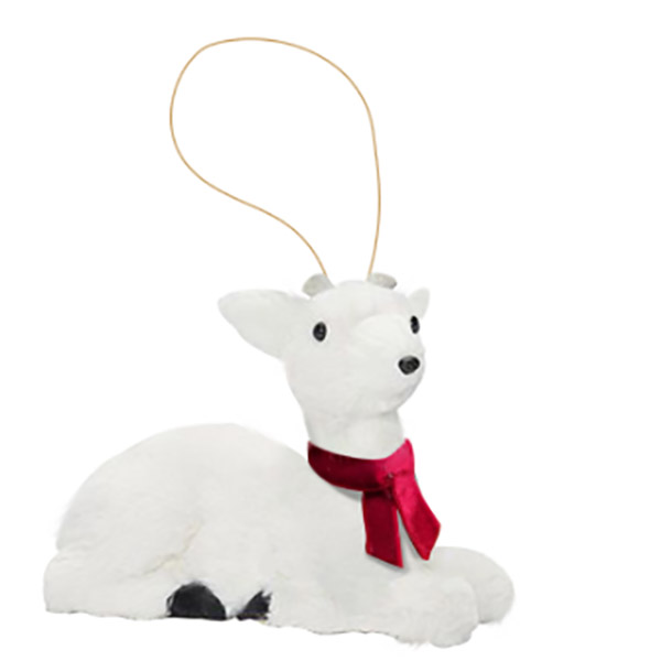  Polyester Reindeer Ornament