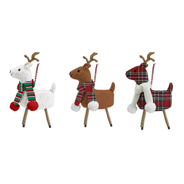 Polyester Reindeer Ornament