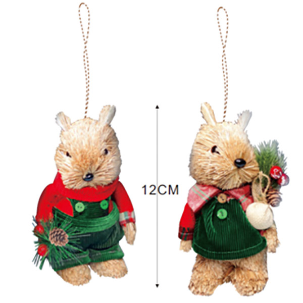 Polyester Squirrel Ornament