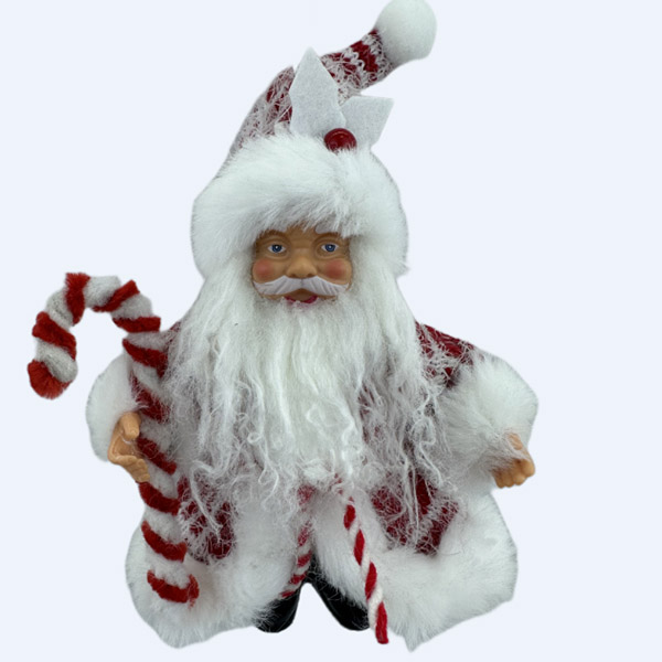  Red Santa with Candy cane